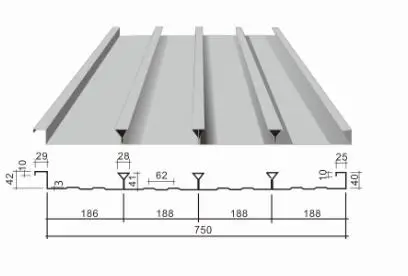 在建筑和施工的過程中對閉口樓承板材料有什么要求?